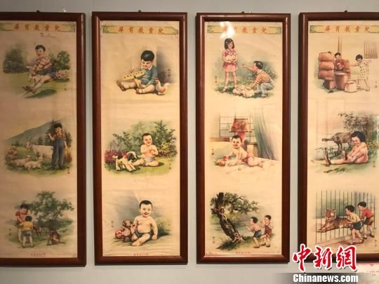 中國年畫、老上海物件勾起兒時(shí)回憶